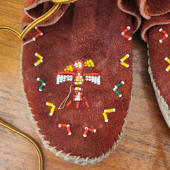 Vintage Guilfair Original Moccasins Guilmox Leather Soft Suede - Picture 3 of 9